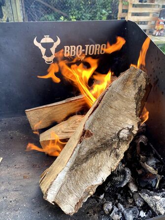 Стіл для барбекю чорний 75 x 40 см BBQ-Toro