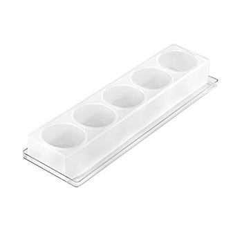 MUL1-70-45 Форма силіконова для тістечок + підставка d 70 мм, h 45 мм