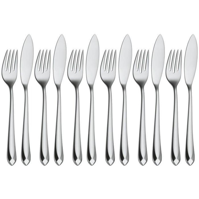 Столові прибори для риби набір 12 предметів Jette Cromargan protect WMF