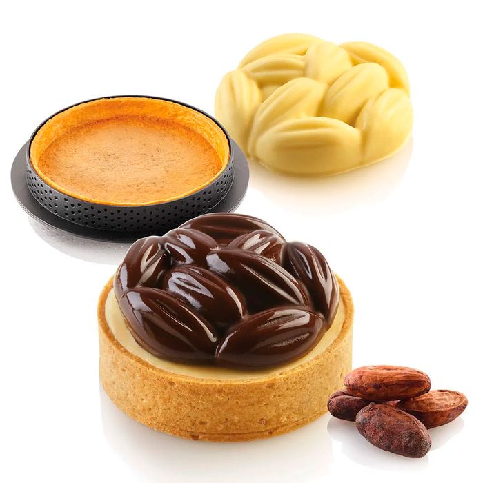 KIT TARTE RING COCOA D70 MM Форма из резины