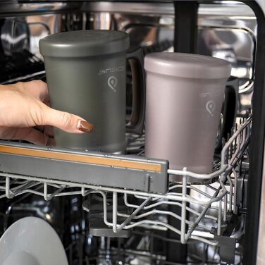 Термокухоль для пива 1 л темно-рожевий Ideus