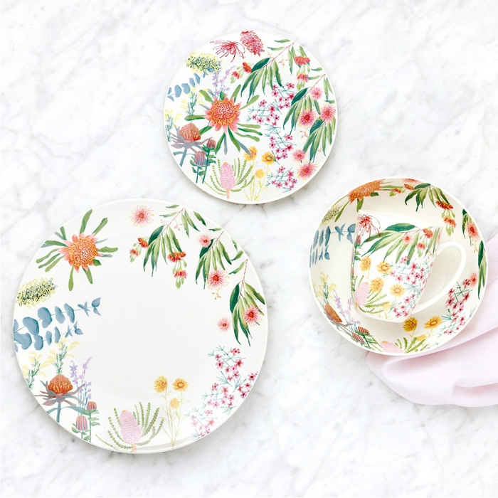 Миска супова Maxwell & Williams ROYAL BOTANIC GARDENS NATIVE BLOOMS, порцеляна, діам. 19 см, 800 мл