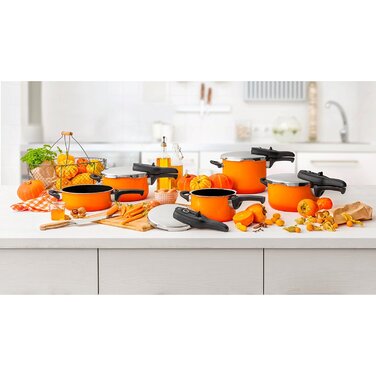 Каструля для скороварки / сковорода T-Plus 3.0 л Passion Orange Silit