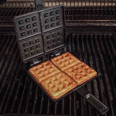Чавунна вафельниця 17,5 см x 18,5 см Santos