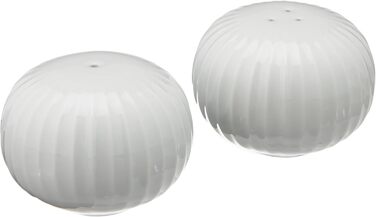 Солонка и перечница, набор 2 предмета, белые Hammershøi Kähler