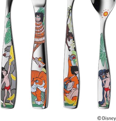 Дитячий набір столових приборів 4 предмета Jungle Book WMF