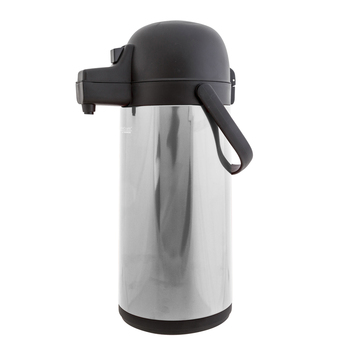 Термос THERMOS AIRPOT зі скляною колбою, помповий, сталевий, 1.9л