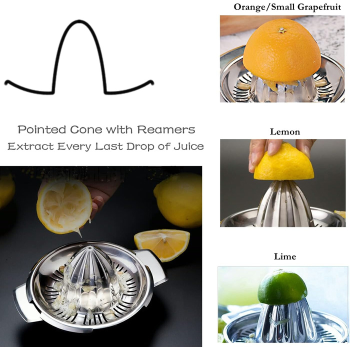 Соковижималка для цитрусових ручна 350 мл Ikakabek