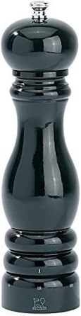 Ручний млин для перцю Peugeot Paris, регулювання помелу u'Select, висота 22 см, дерево, чорний, 23720 22 см Чорний лакований
