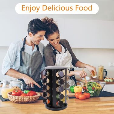 Карусель для спецій на 20 баночек Yunkctuk