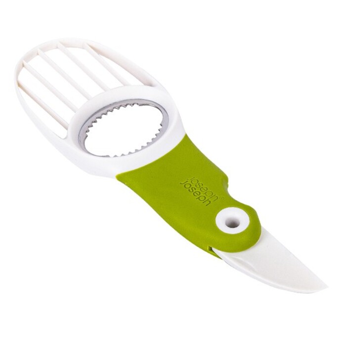 Ніж для авокадо 3-в-1 Joseph Joseph GADGETS, зелений, 6,6 х 1,8 х 18 см