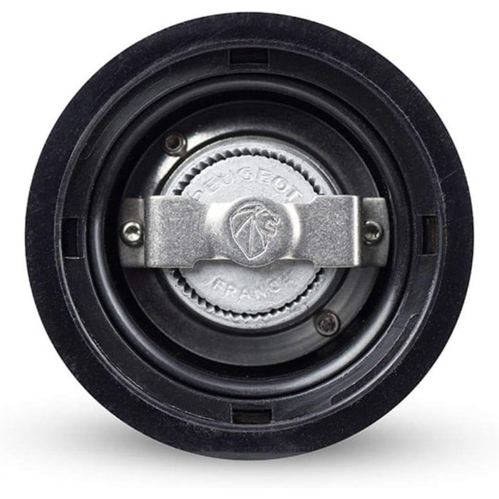 Ручная мельница для перца с кривошипом, классическая регулировка помола, Высота 18 см, дерево/нержавеющая сталь, черный, 37758 Pepper Black Matt