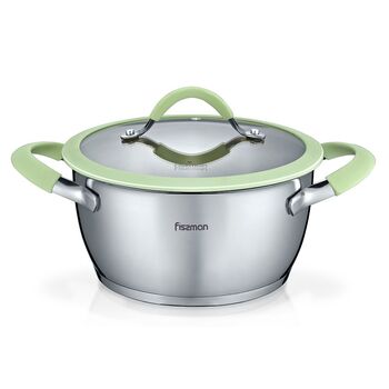 Каструля зі скляною кришкою 20 см 2,3 л VIVA Fissman