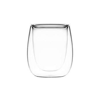 ARDESTO Espresso Double Wall Cupset, 80 мл, H 7.3 см, 2 шт., боросиликатное стекло