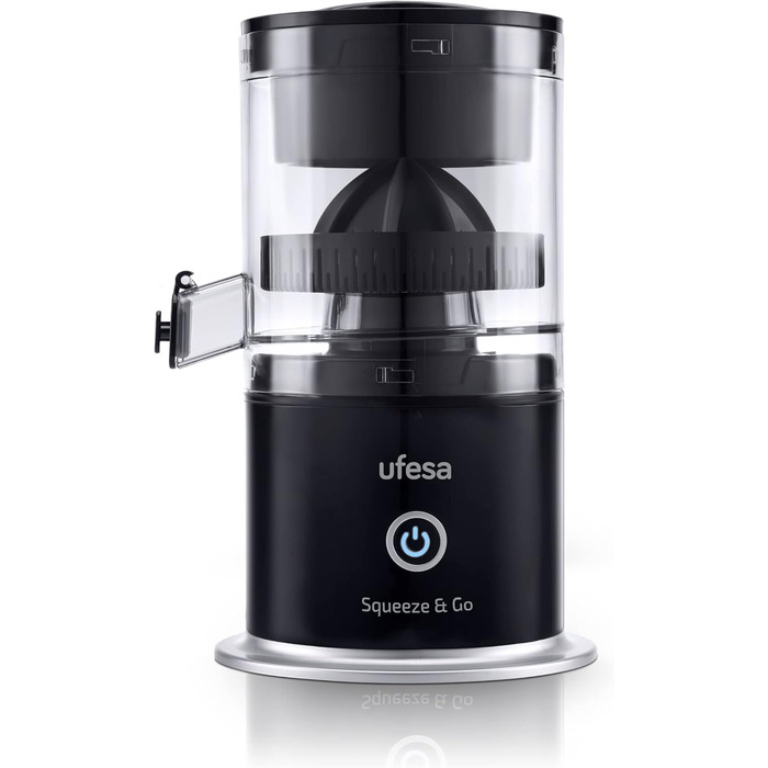 Бездротова акумуляторна електрична соковижималка, портативна, багатофункціональна екстрактор поживних речовин для фруктів, заряджання через USB, ємність 220 мл, без бісфенолу А (бездротовий чорний)