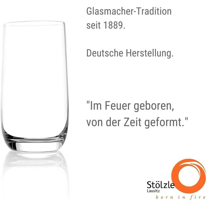 Набір склянок для соку 315 мл, 6 предметів, Weinland Stölzle Lausitz