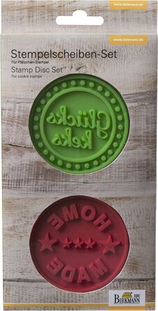 Набір штампів для печива, 2 предмета, 7 см, RBV Birkmann
