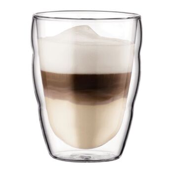 Набір склянок з подвійними стінками, 0,25 л, 2 предмета, Pilatus Bodum