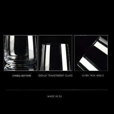 Набір склянок для води 490 мл, 6 предметів Infinity Krosno