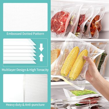 Вакуумні пакети 2 рулони 28 x 600 см Bafumiu