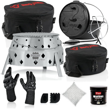 Набір голландської духовоки з 11 предметів BBQ-Toro