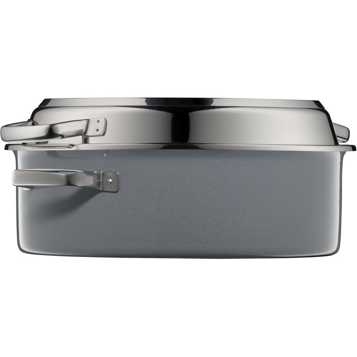 Жаровня багатоцільова 38 см з кришкою Fusiontec WMF