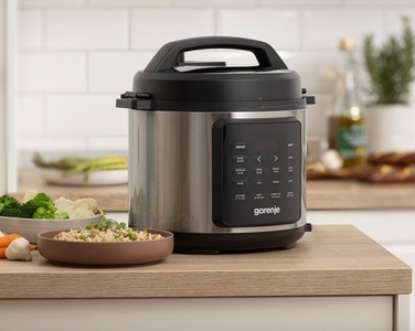 Мультиварка-скороварка Gorenje GMC6SBK (MY-CS6038WPB) (7193445)