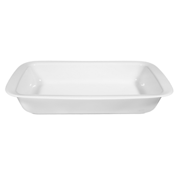 Блюдо для запікання 38 х 24 см прямокутне біле Lukullus Seltmann