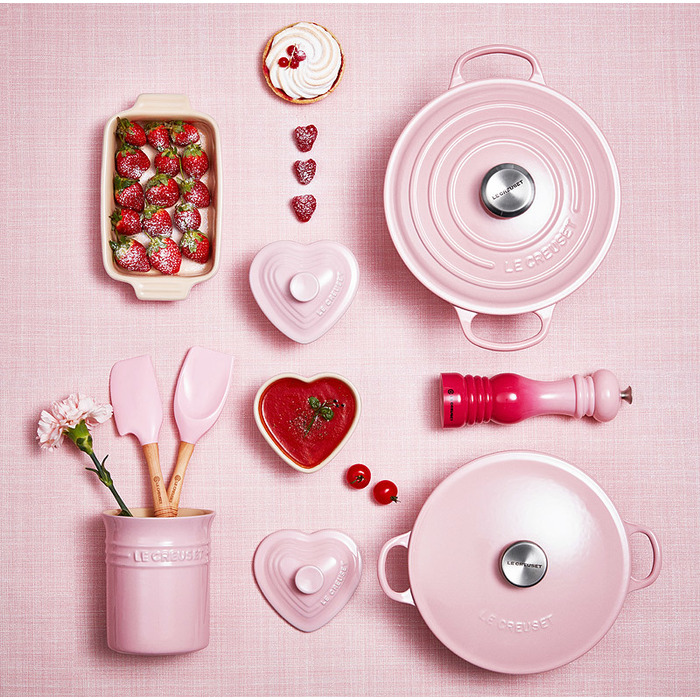 Лопатка кулінарна 32 см Premium Chiffon Pink Le Creuset