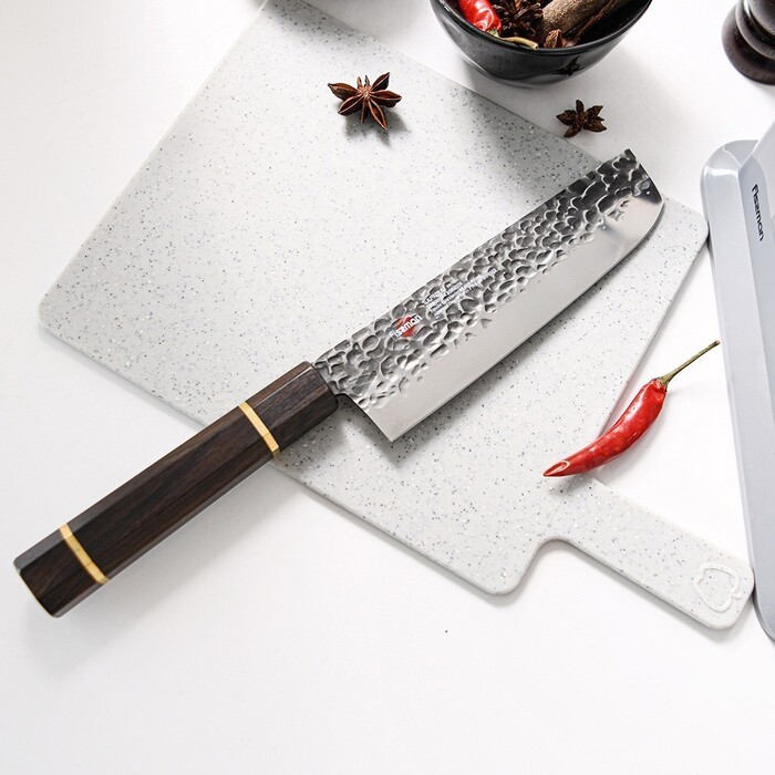 Японська сокира накірі Fissman KENSEI BOKUDEN 18 см сталь AUS-8 (2552)