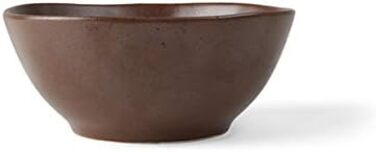 Арена Реактивный фарфор на 4 человека (12 шт.) Набор мисок, коричневый)