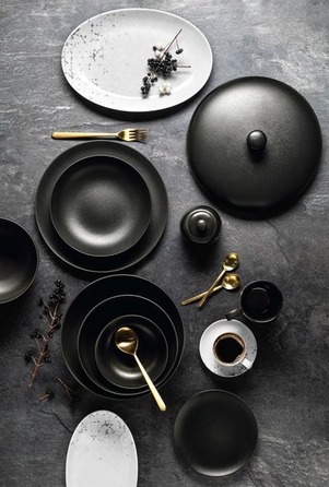 Блюдце комбіноване 16,5 см Velvet Black Liberty Seltmann Weiden