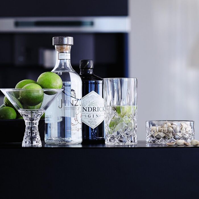 Набір мисок з 5 предметів, 1 миска 30 см 4 миски 21 см, bossa nova, 0098369-0 (набір келихів для мартіні, 2 шт.)