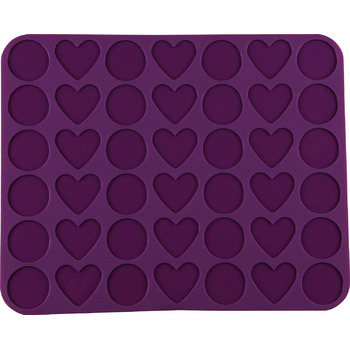 Силіконовий килимок для випічки фігурних макаронів 36 х 29 см Flexxibel Love Dr. Oetker