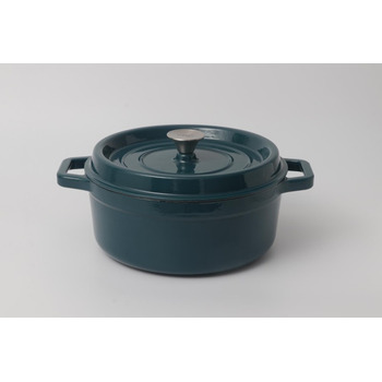 Кастрюля чугунная 28,5 см Tierra deep teal 830072 NOIS