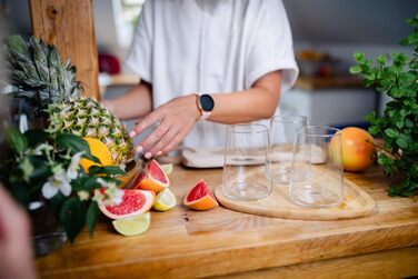 Набір склянок для води 490 мл, 6 предметів Infinity Krosno