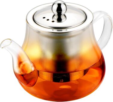Чайник заварочный 450 мл со съемным ситечком Honneeo