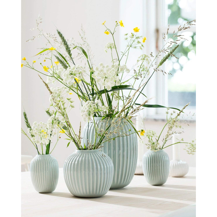 Ваза 10,5 см, світло-зелена Hammershøi Kähler