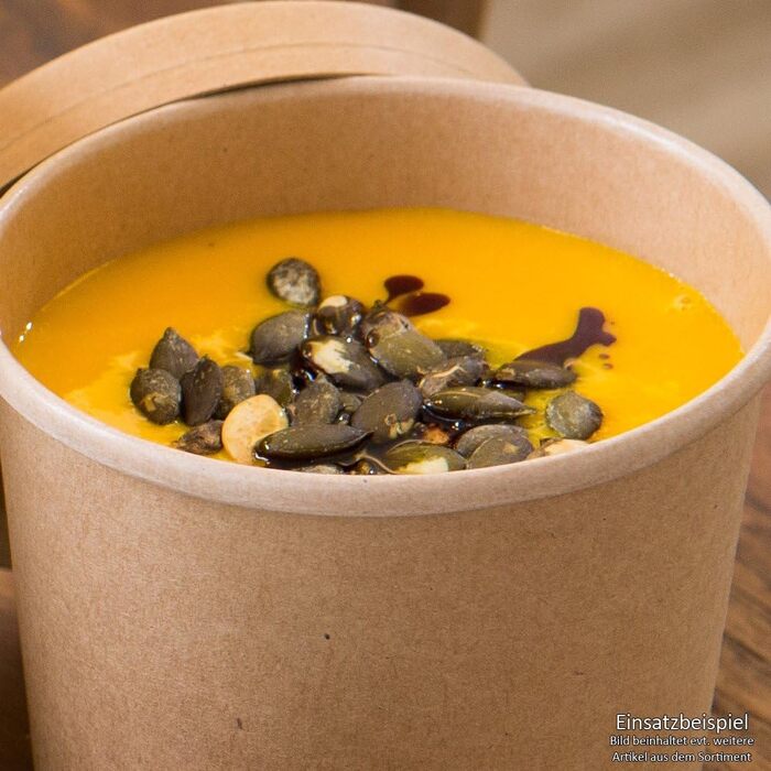 Набор бумажных стаканчиков для мороженого 25 шт. 200 мл BIOZOYG