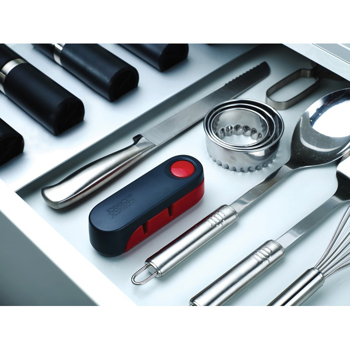 Точилка для ножів сіро-червона Rota Joseph Joseph