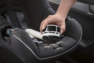 Портативний пилосос чорний-білий WEDO