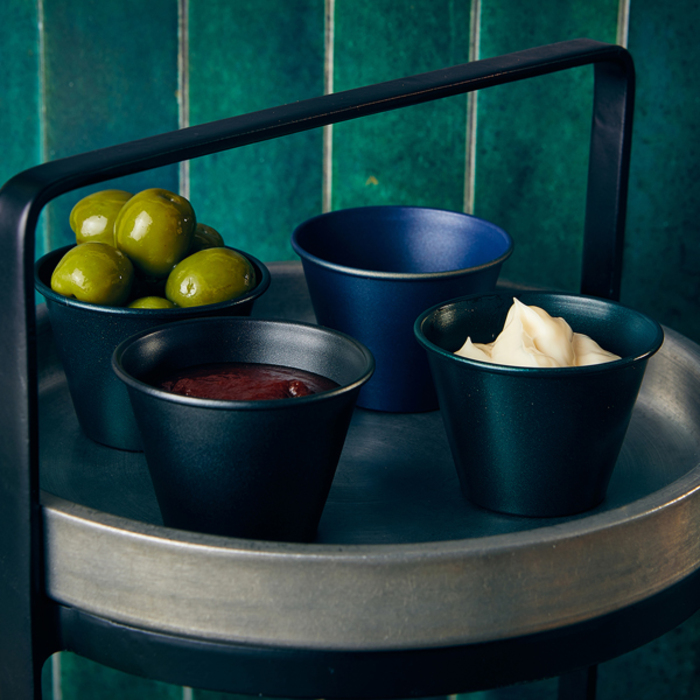 Соусник металлический 71 мл, синий, Metallic Blue, GenWare