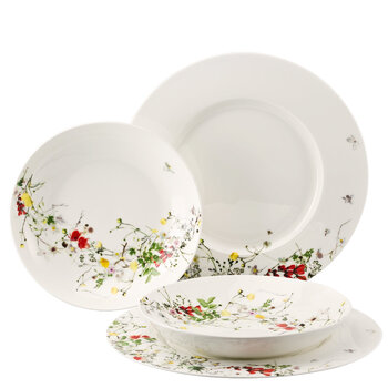 Набір тарілок 4 предмета Fleurs Sauvages Brillance Rosenthal