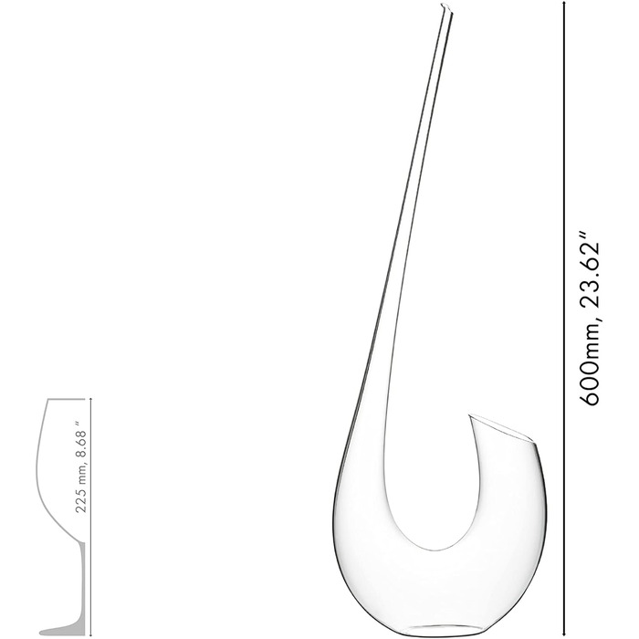 Декантер для вина 60 см, Swan Riedel