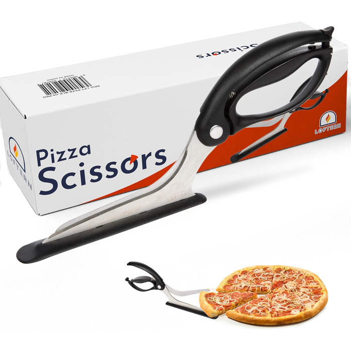 Ножиці для піци з гострим лезом з нержавіючої сталі Loftern