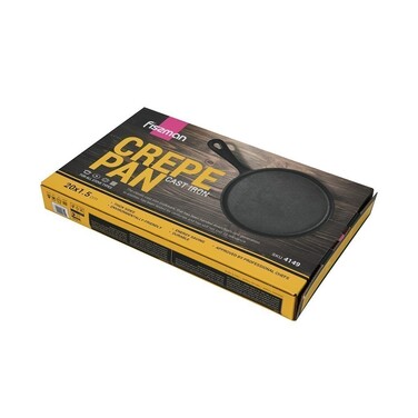 Сковорідка для млинців Fissman 20x1,5 см чавун (4149)