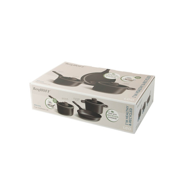 Набір посуду з антипригарним покриттям 5 предметів LEO STONE BergHOFF