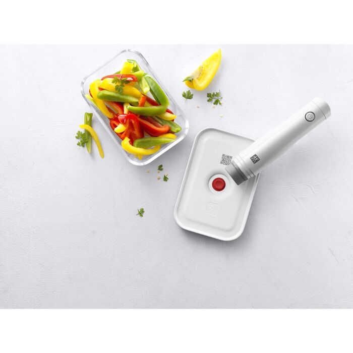 Ланч-бокс вакуумний M, біло-червоний Fresh & Save Zwilling