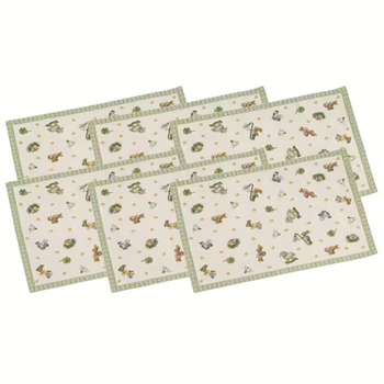 Святкова серветка під тарілку Easter Delight Villeroy & Boch, 48x32 см, набір 6 предметів