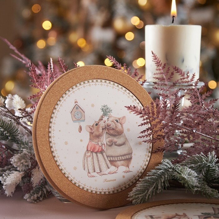 Підставка під гаряче Fissman 20 см доломіт (0185)